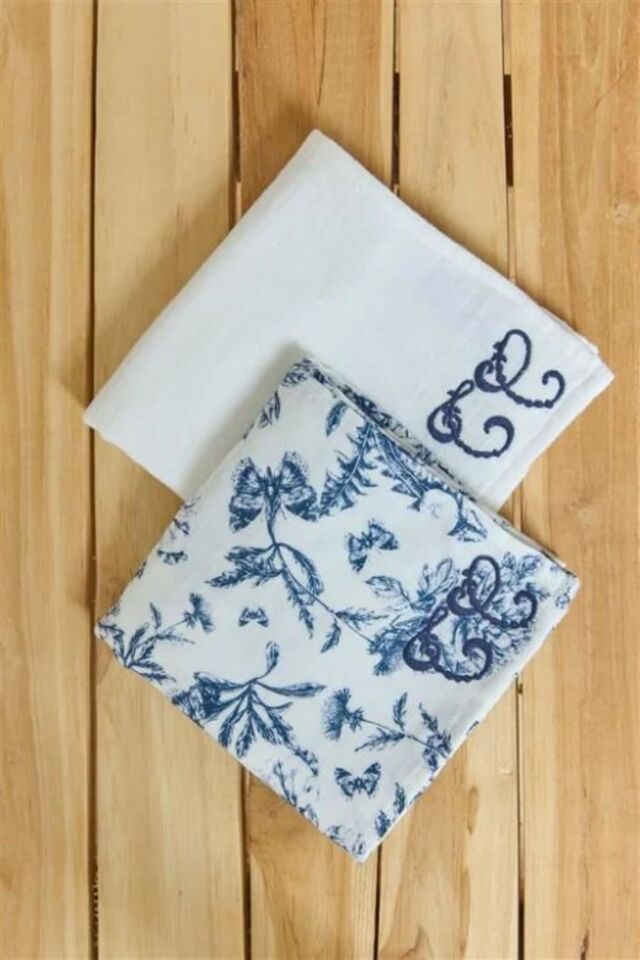 Toile de Jouy Omuz Mendili