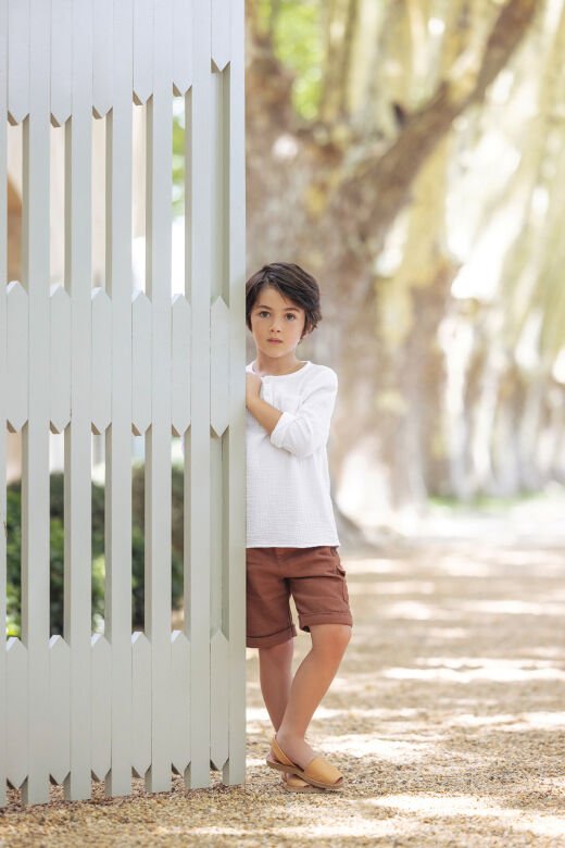 koton ŞORT Beige chiné - 8Y