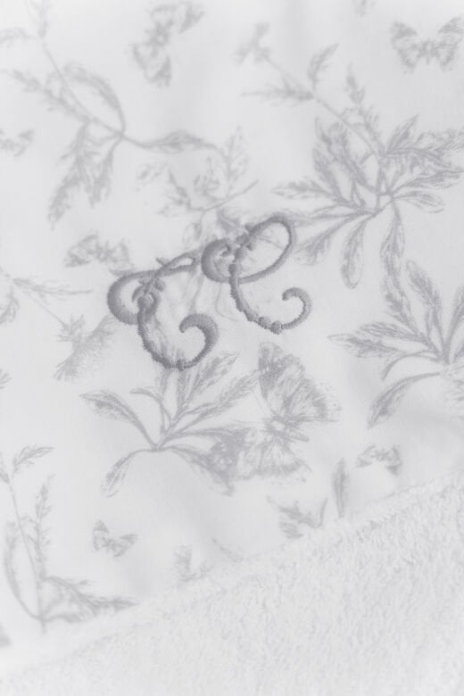 HAVLU Toile de Jouy Gris clair rayé - TU