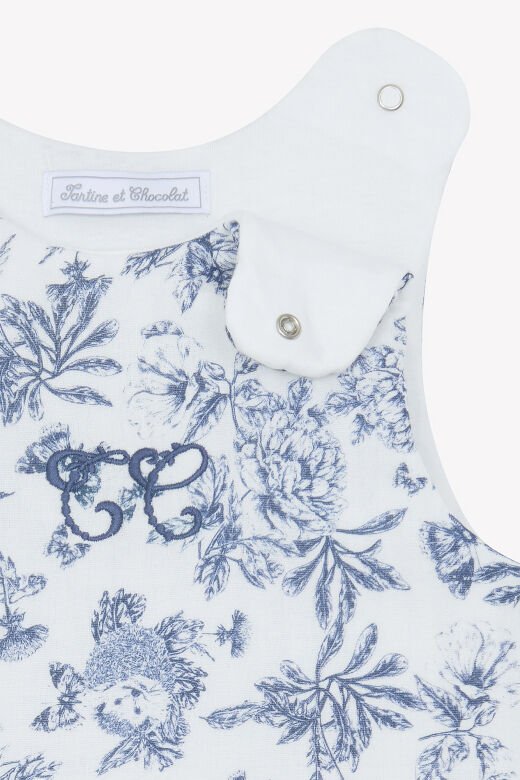 UYKU TULUMU T1 Toile de Jouy Marine - Lacivert - TU