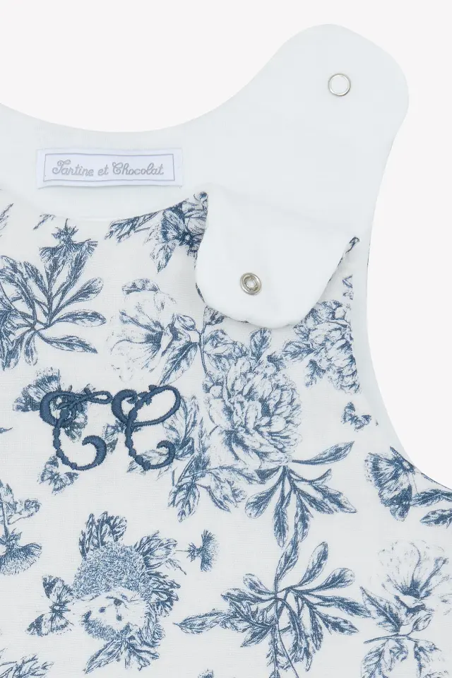 Uyku Tulumu T1 Toile de Jouy Marine - TU
