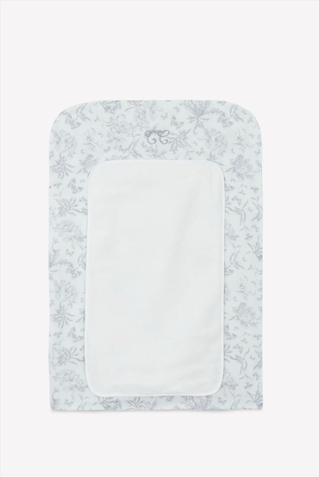ALT DEĞİŞTİRME KILIFI Toile de Jouy Gris clair rayé - TU