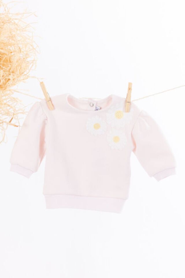 SWEATSHIRT Rose pâle - 2Y