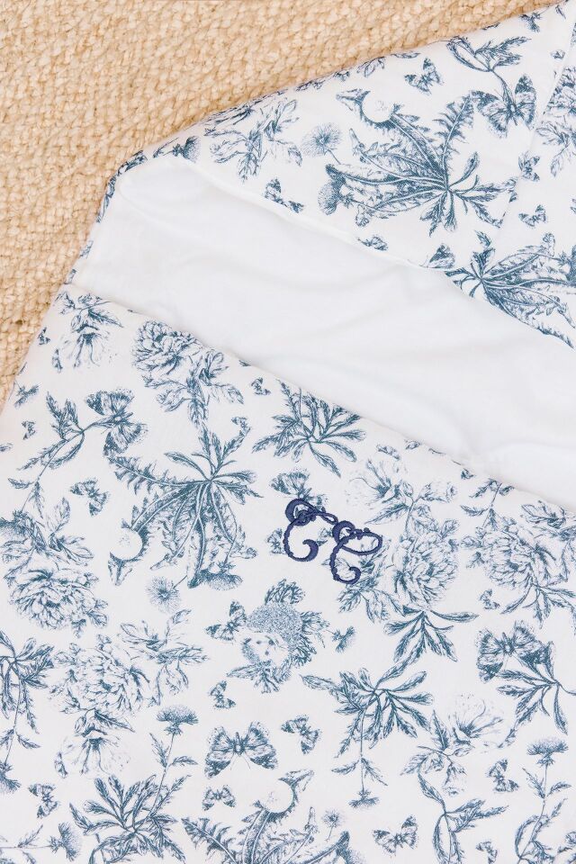 Ana Kucağı Toile de Jouy Marine - TU