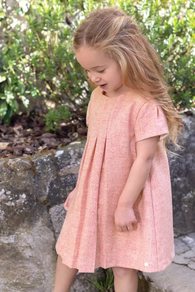 Yün Elbise Somon  - 18M