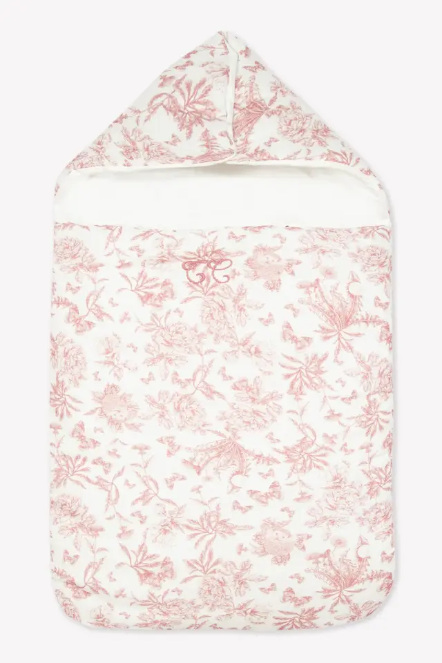 Ana Kucağı Toile de Jouy Rose thé - TU