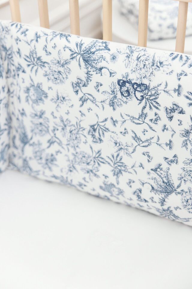 Yatak Çevresi Toile de Jouy Marine - TU