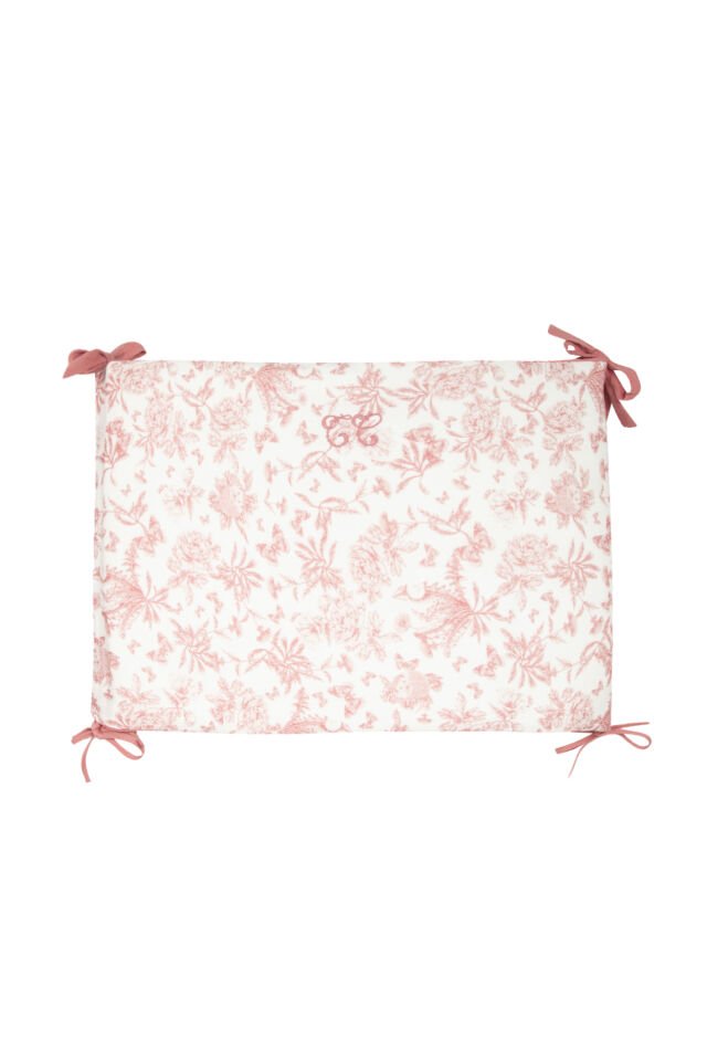YATAK ÇEVRESİ Toile de Jouy Rose thé - Pembe - Rose moyen - TU