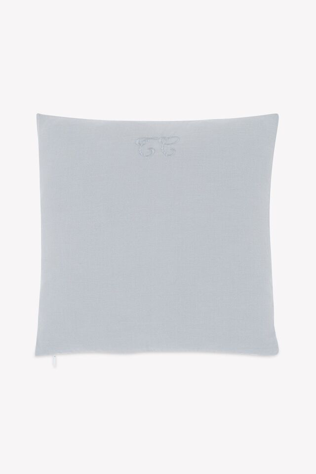 Kırlent Toile de Jouy Gris clair rayé - TU