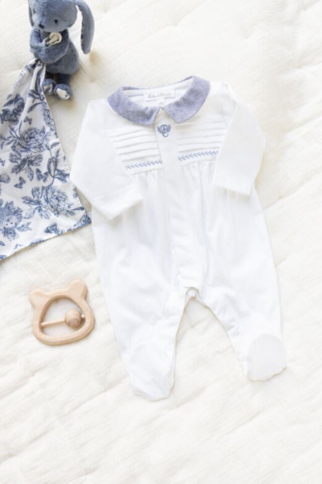 İnce koton Tulum Blanc - 1M