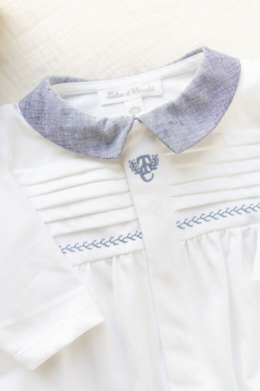 İnce koton Tulum Blanc - 3M