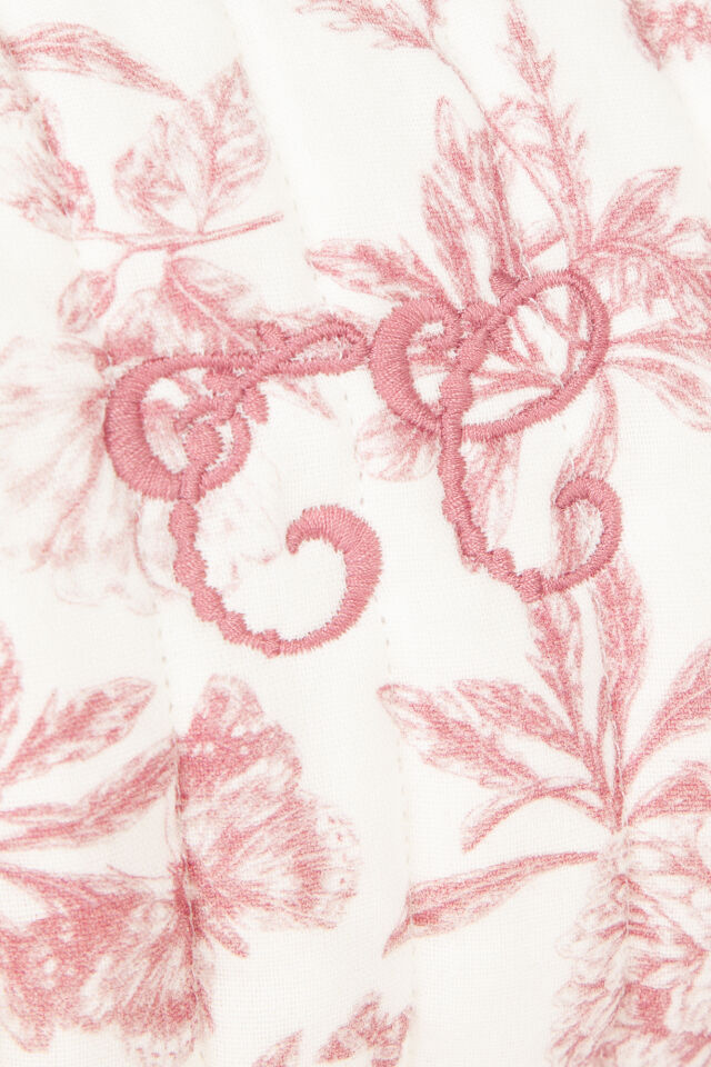 Tuvalet Çantası Toile de Jouy Rose thé - TU