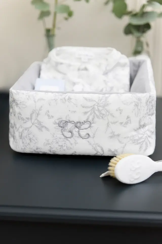 Malzeme Kutusu Toile De Jouy Rose Thé - TU