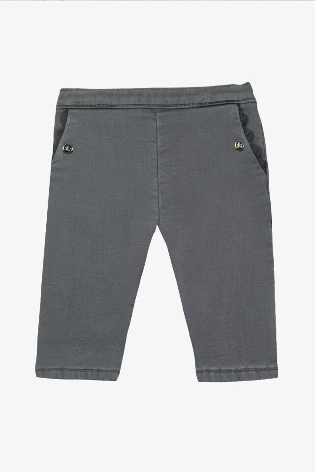 Jean Pantolon Açık Gri - 3Y
