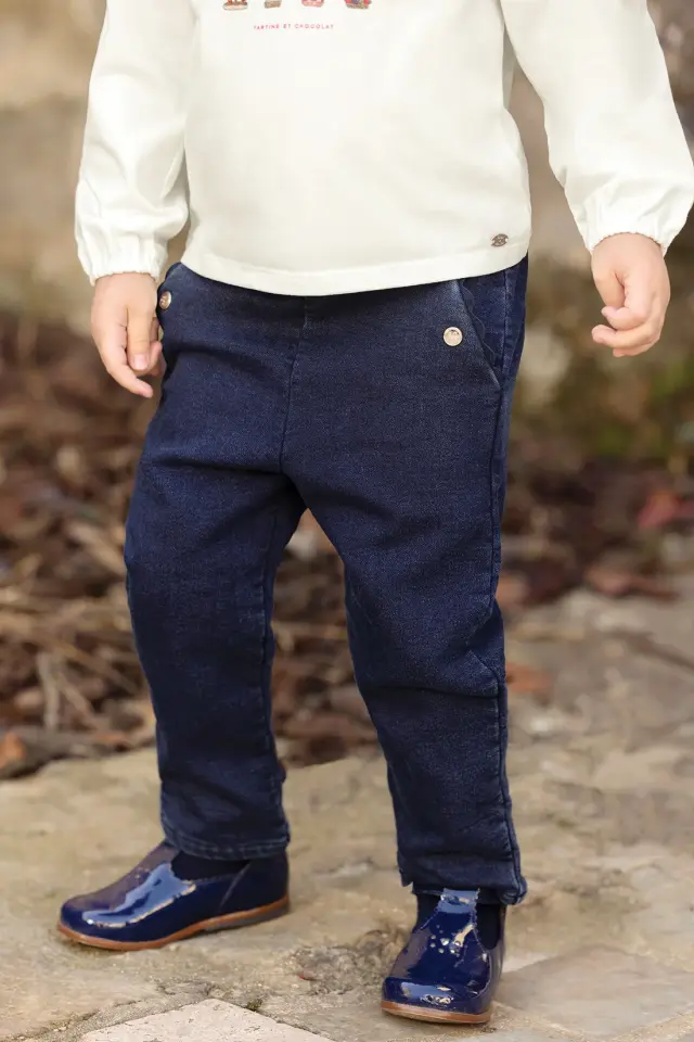 Jean Pantalon Lacivert - 18M
