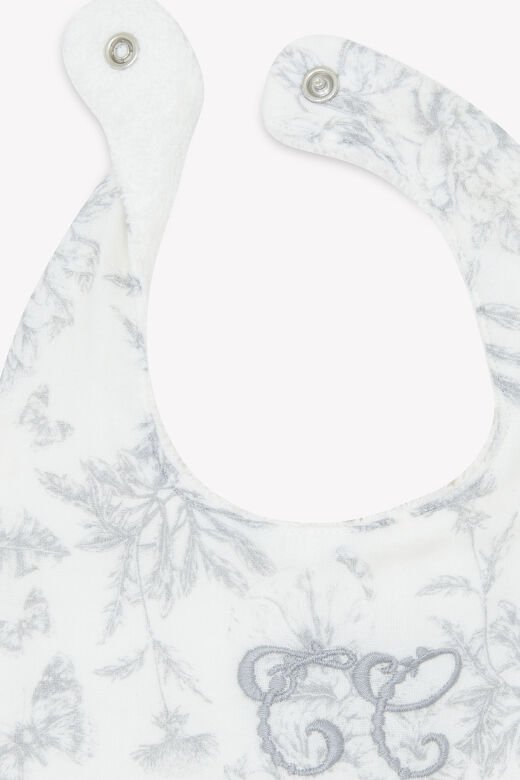 Mama Önlüğü T1 Toile de Jouy Gris clair rayé - T1