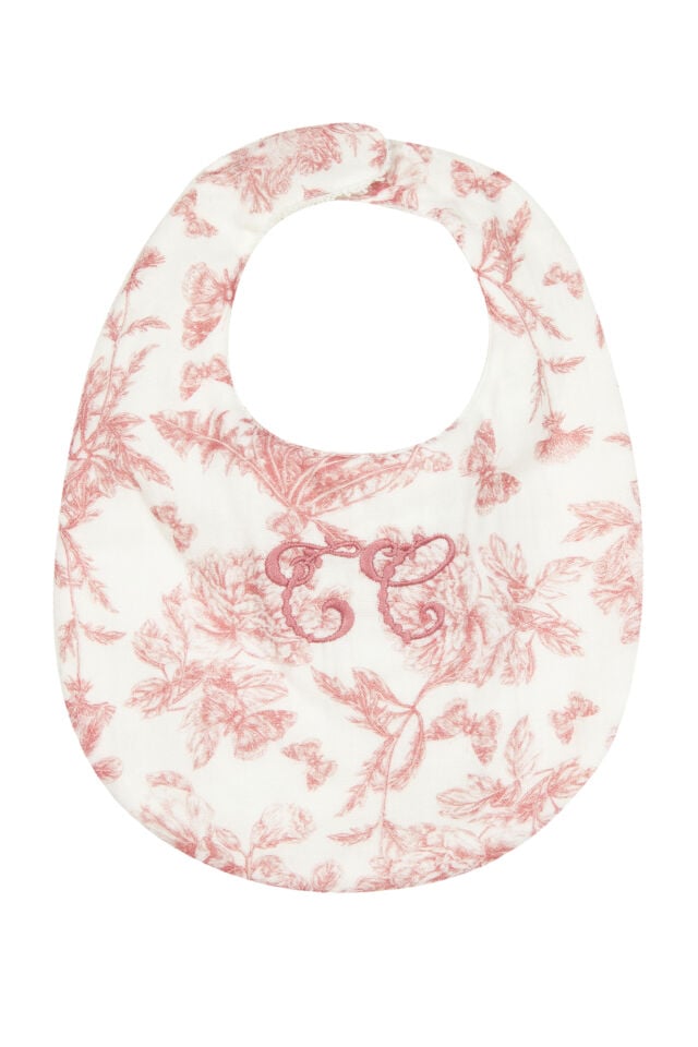 Mama Önlüğü Toile de Jouy Rose thé - TU
