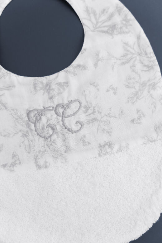 Mama önlüğü T2 Toile de Jouy Marine
