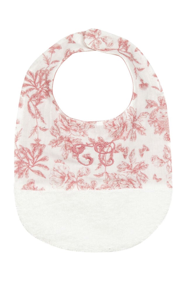 Mama Önlüğü T2 Toile de Jouy Marine Rose thé - TU