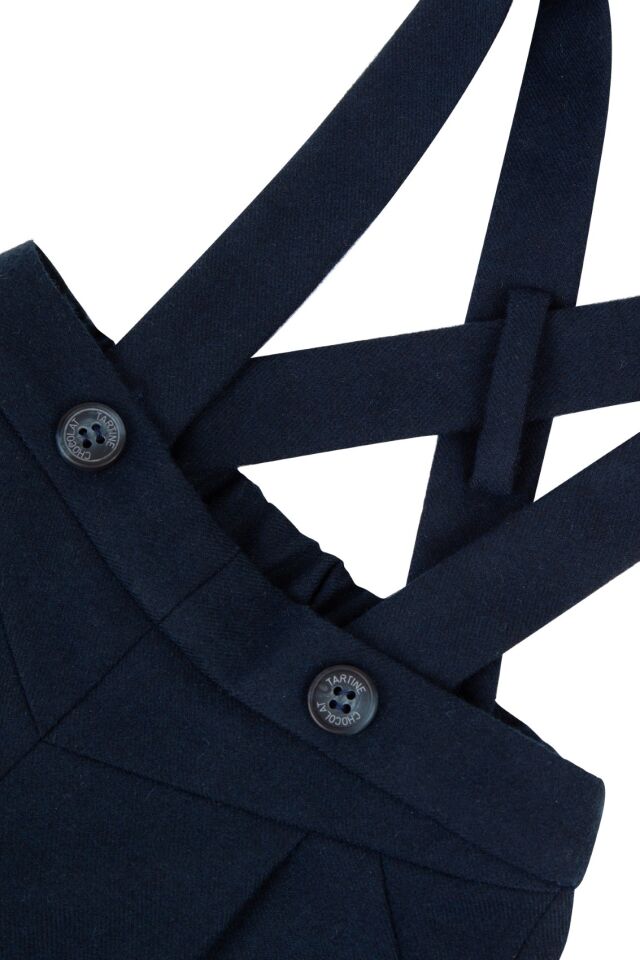 Askılı Pantalon Lacivert - 6M