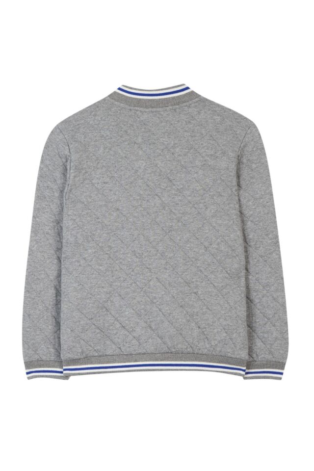 sweat-Ceket Açık Gri - 6Y