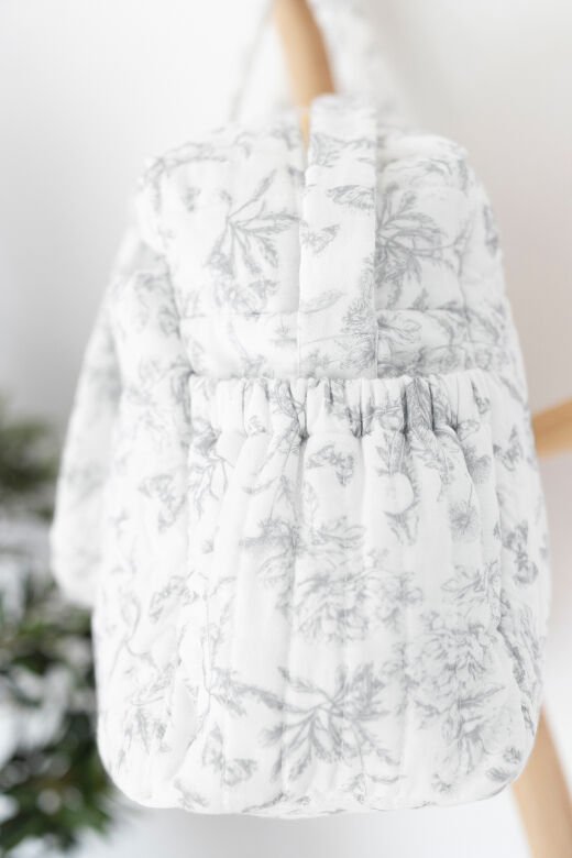 ANNE ÇANTASI Toile de Jouy Gris clair rayé - Gris Clair - Açık gri - TU