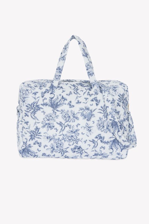 ANNE ÇANTASI Toile de Jouy Marine - Lacivert - TU