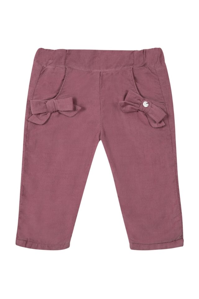ince kadife pantalon Menekşe - 3Y