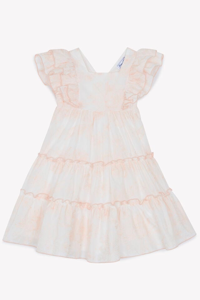 Kısa kollu Elbise Azalée - Pembe - 5Y