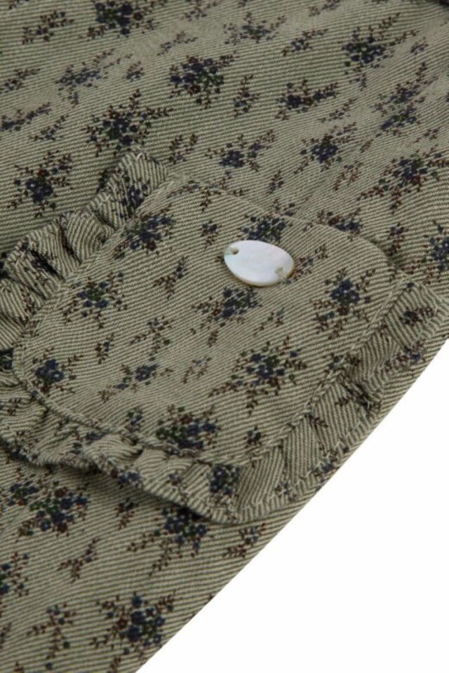 desenli Pantalon Haki yeşil - 1Y