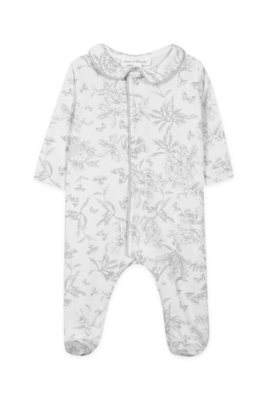 Tulum Toile de Jouy Gris clair rayé - Gris Clair - Açık gri - NAI