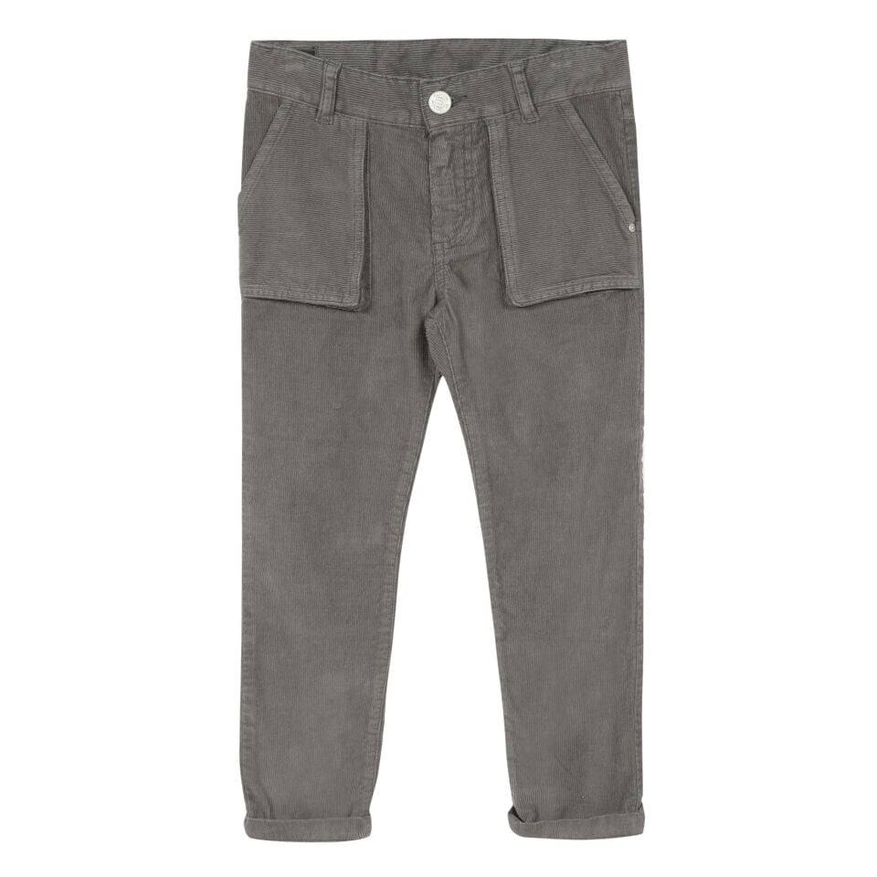 KADİFE PANTALON Koyu gri - 8Y