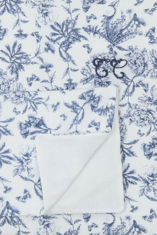 Nevresim Takımı Toile de Jouy Marine - TU