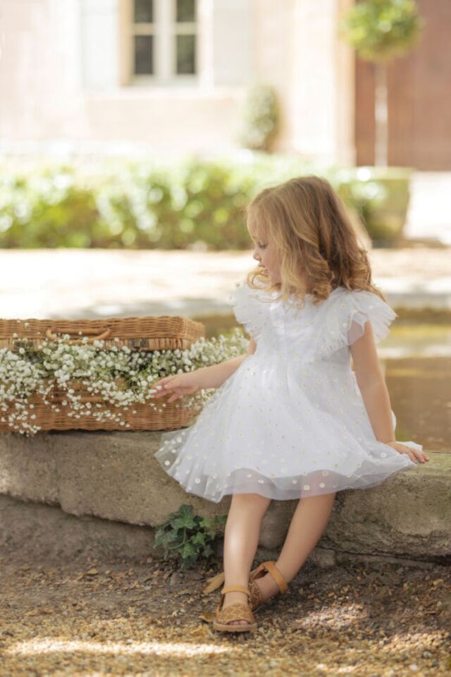 PARTİ ELBİSESİ Blanc - 3Y