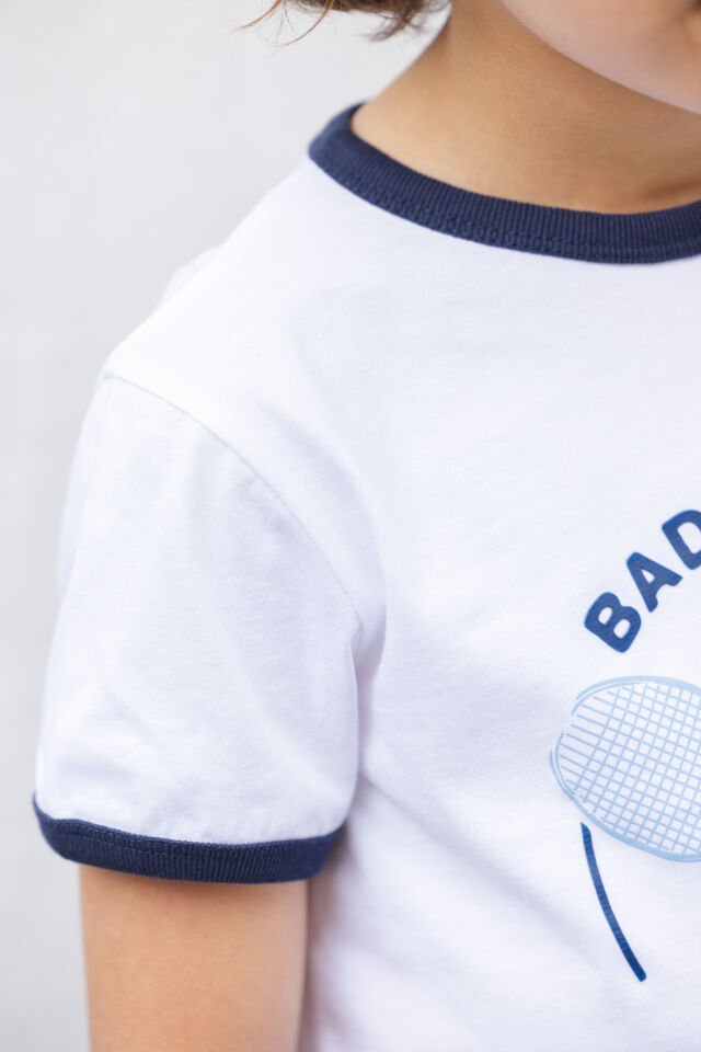 Kısa Kollu  T.Shirt Marine - Lacivert - 10Y