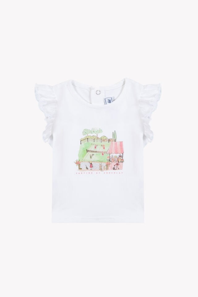T-Shirt Blanc - Beyaz - 3Y