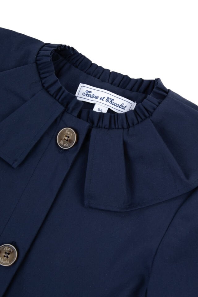 coton TRENCHCOAT Marine - 3Y