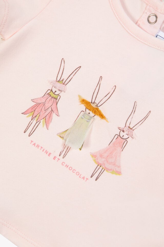 Coton T-Shirt Rose pâle - Soft pembe - 3Y