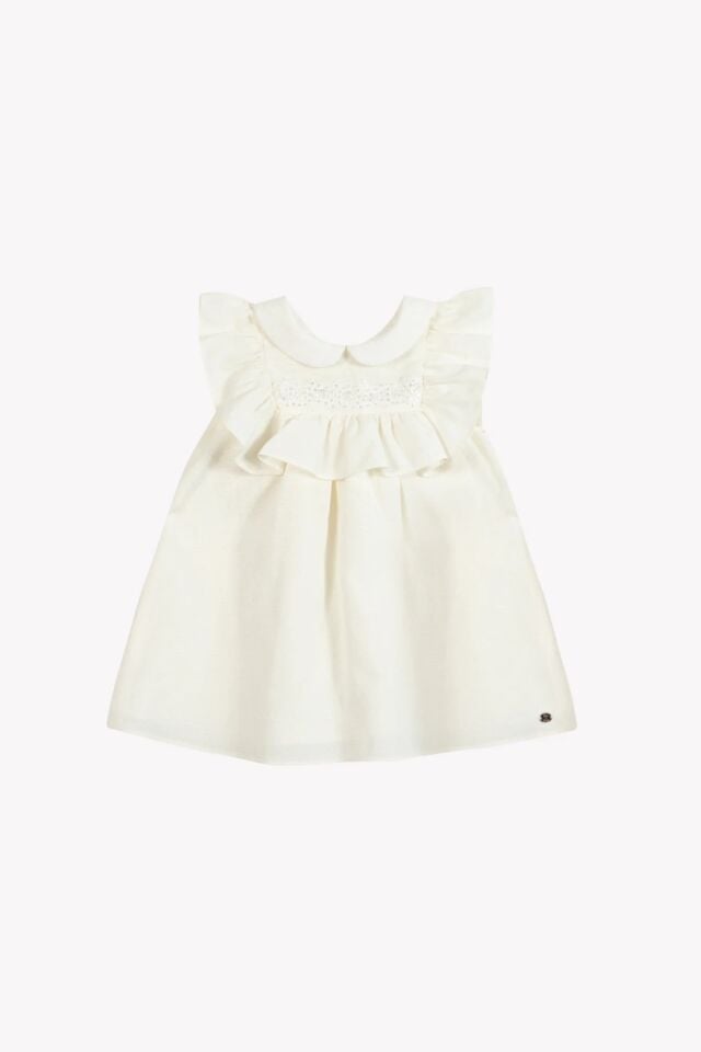 Ceremonie Bebek Elbise Nacre - 6M
