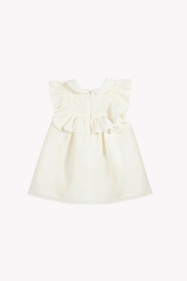 Ceremonie Bebek Elbise Nacre - 6M