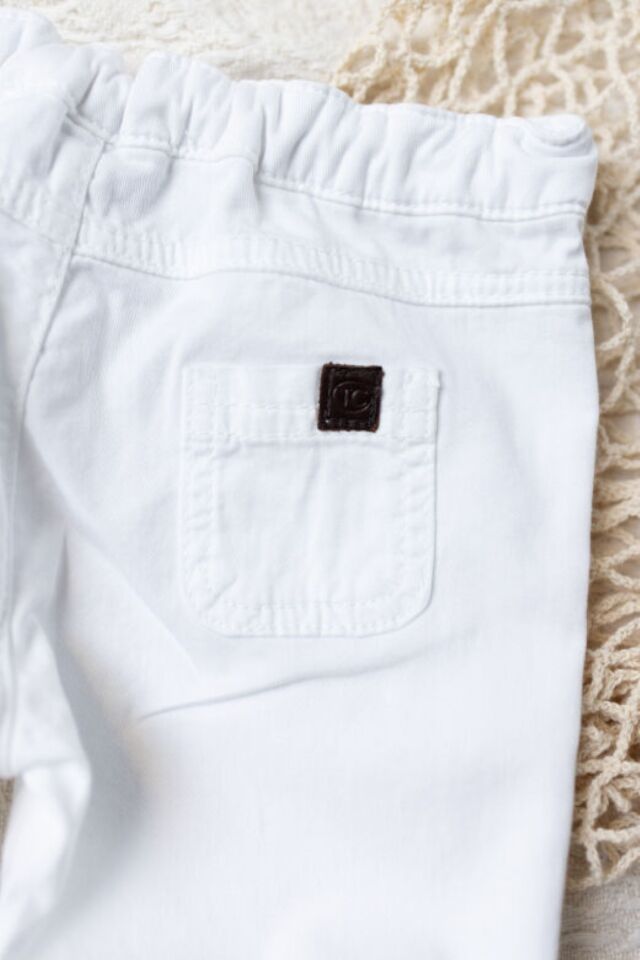 Koton Pantolon Blanc - 4Y