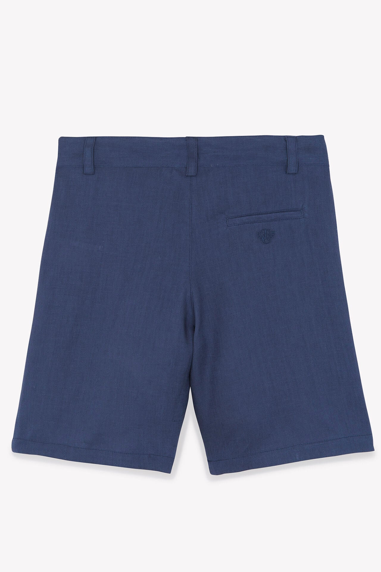 Keten Şort Marine - 10Y