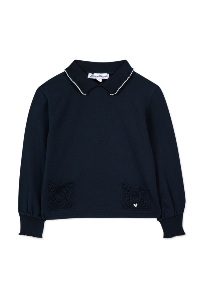 SWEATSHIRT Marine - 4Y