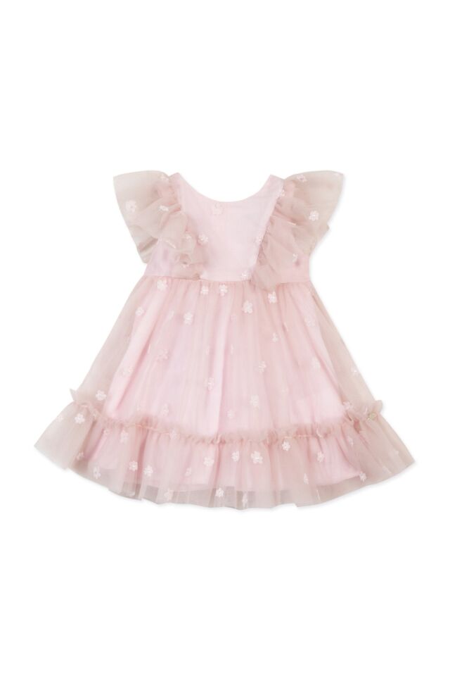 TÜTÜ ELBİSE Soft pembe - 4Y