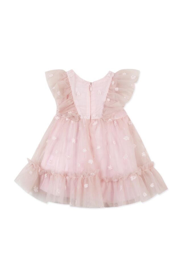TÜTÜ ELBİSE Soft pembe - 4Y