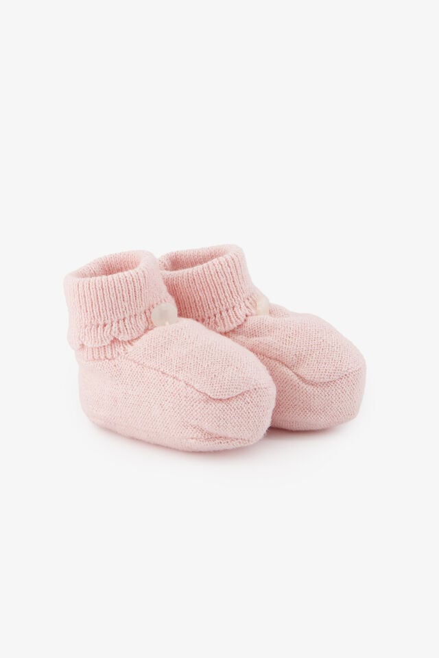 Triko Patik Pembe - 3M/6M