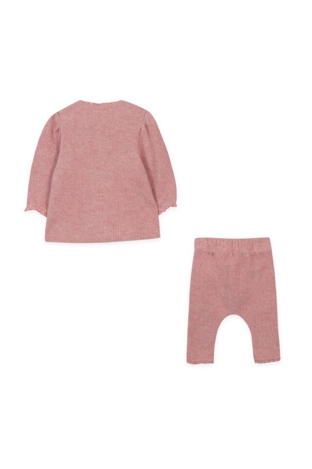 Bluz + Pantolon Set Pembe - 9M