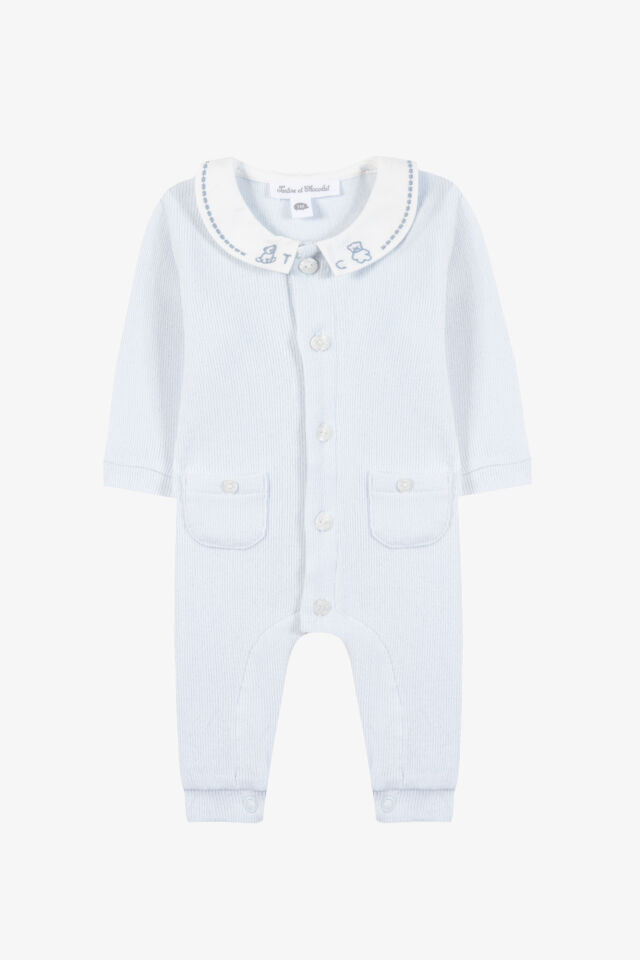 Triko Combilong Soft Mavi - 9M