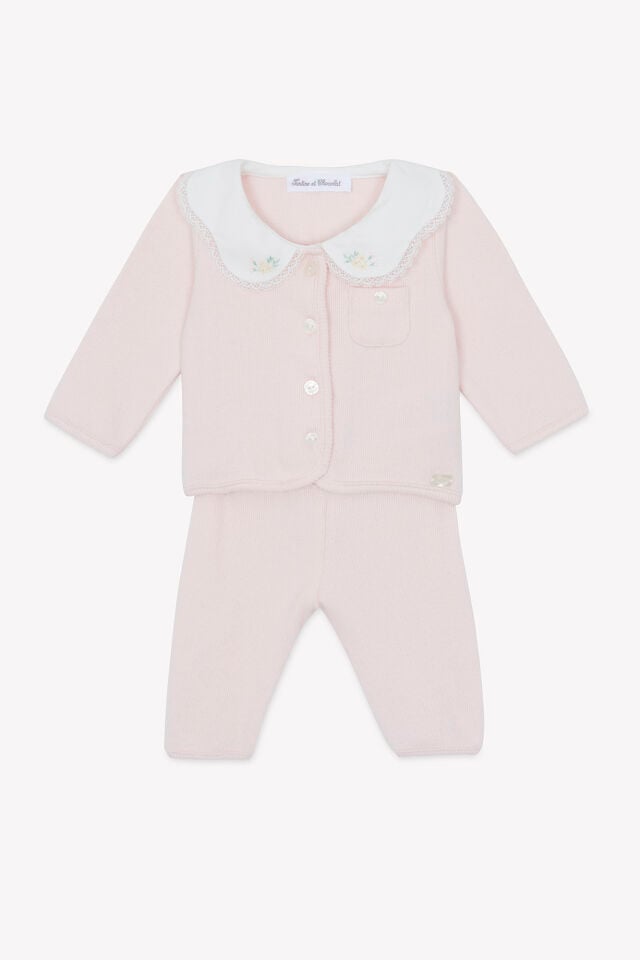 Hırka + Pantolon Pembe - 1Y