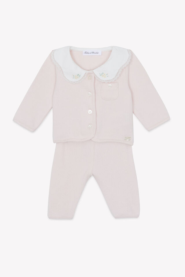 Hırka + Pantolon Pembe - 6M